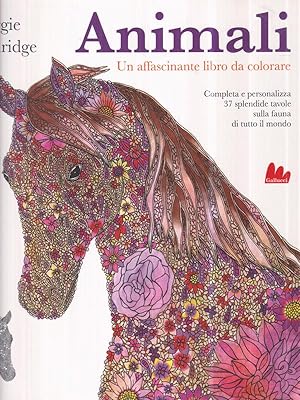 Bild des Verkufers fr Animali. Un affascinante libro da colorare zum Verkauf von Librodifaccia