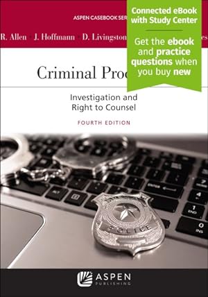 Imagen del vendedor de Criminal Procedure : Investigation and Right to Counsel a la venta por GreatBookPrices