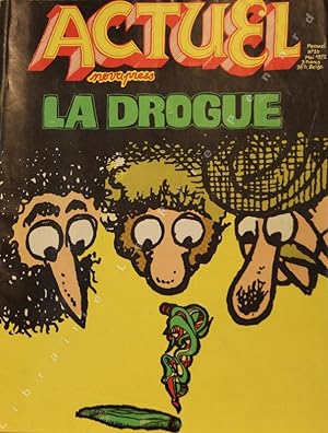 Bild des Verkufers fr Actuel N20 : La drogue zum Verkauf von Librairie-Bouquinerie Le Pre Pnard