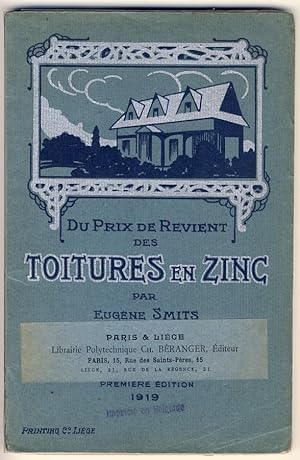 Du prix de revient des toitures en zinc