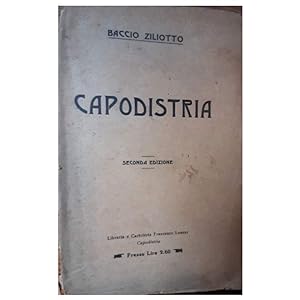 Immagine del venditore per CAPODISTRIA(1910) venduto da Invito alla Lettura