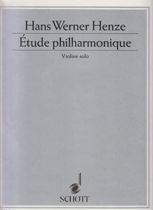 Etude Philharmonique for Solo Violin