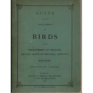 Image du vendeur pour Guide to the Gallery of Birds in the Department of Zoology [Second Edition] mis en vente par Buteo Books