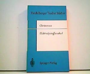 Imagen del vendedor de Elektrolytstoffwechsel. Heidelberger Taschenbcher Band 55. a la venta por Antiquariat Kirchheim