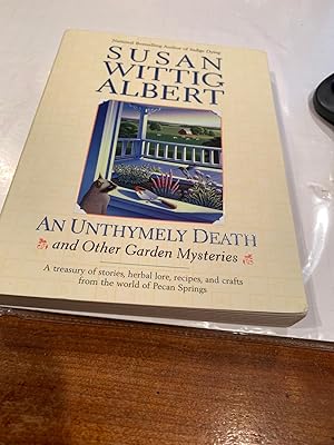 Seller image for AN UNTHYMELY DEATH and other garden mysteries for sale by Happy Heroes