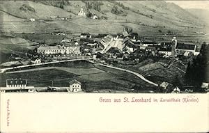 Ansichtskarte / Postkarte Bad St. Leonhard im Lavanttal in Kärnten, Panorama vom Ort