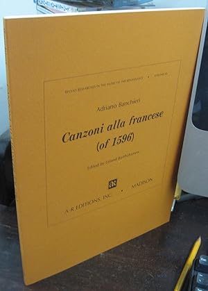 Seller image for Canzoni alla francese (of 1596) for sale by Atlantic Bookshop