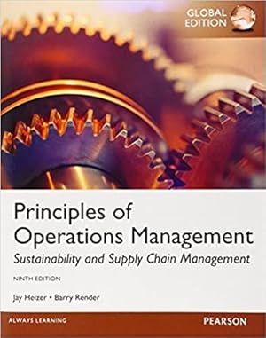 Seller image for International Edition - Principles of Operations Management: Sustainability and Supply Chain Management, 9e for sale by READINGON LLC