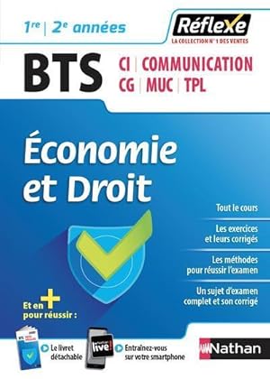 Mémos réflexes T.6 ; BTS ; toutes spécialités ; économie et droit ; 1re ; 2e années (édition 2018)