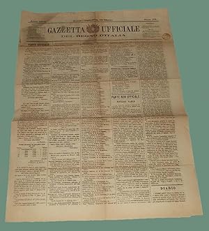 Gazzetta Ufficiale del Regno d'Italia 16 Marzo 1873 Cuneo Alba Acqui Mantova