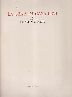 Immagine del venditore per La cena in casa Levi venduto da Librodifaccia