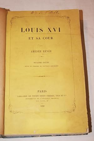 Seller image for LOUIS XVI ET SA COUR for sale by Librairie RAIMOND