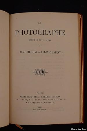 Seller image for Le Photographe, comdie en 1 acte for sale by Librairie Alain Brieux