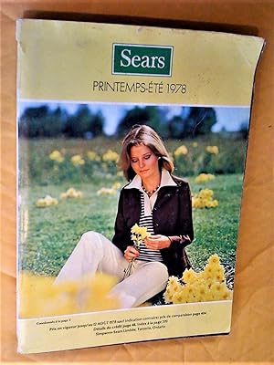 Sears. Catalogue printemps-été 1978