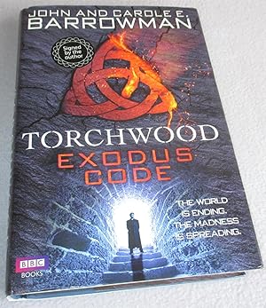 Image du vendeur pour Torchwood Exodus Code (Signed 1st Edition) mis en vente par Bramble Books