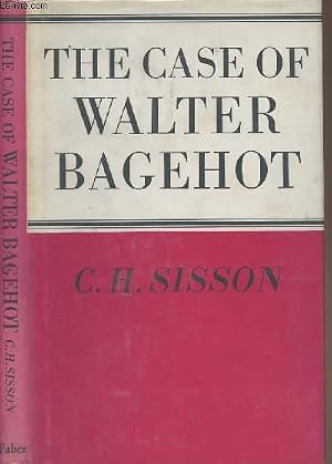 Bild des Verk�ufers f�r The case of Walter Bagehot zum Verkauf von Le-Livre