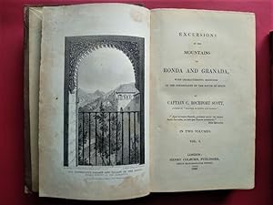 Seller image for Excursions in the Mountains of Ronda and Granada, with charcteristic sketches of the inhabitants of the south of Spain. for sale by Carmichael Alonso Libros