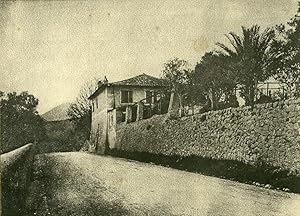 Italy Travel Scene Countryside House Old Photo Pictorialist 1900