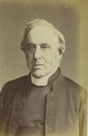 London Irish Dublin Archbishop Richard Trench Old CDV Photo Maull 1870