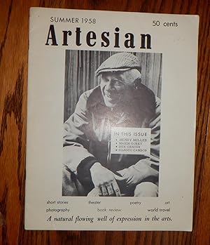 Seller image for Artesian, Summer 1958 for sale by Route 3 Books