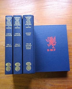 Seller image for Regimental Records of the Royal Welch Fusiliers (Formerly 23rd Foot): Volumes I - IV (Complete). for sale by Salopian Books