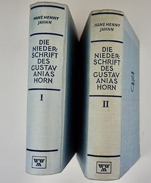 Die Niederschrift des Gustav Anias Horn.