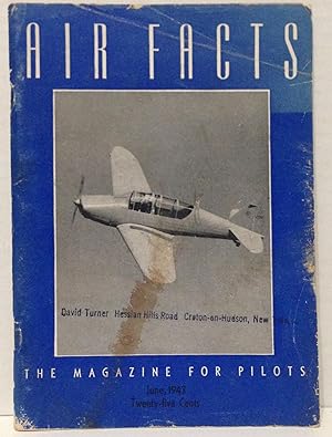 Seller image for Air Facts the magazine for pilots June 1943 Vol. 6 No. 6 PT-1 Piper Aircraft Corporation cover for sale by Philosopher's Stone Books