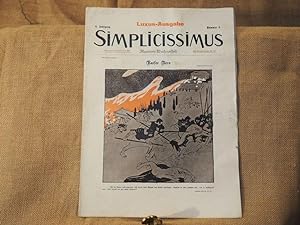 Simplicissimus. Illustrierte Wochenschrift. 6. Jahrgang, Nummer 5. Luxus-Ausgabe.