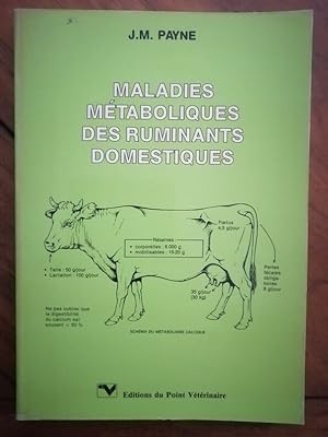 Maladies métaboliques des ruminants domestiques 1983 - PAYNE Jack Marsh - Surveillance Symptome S...