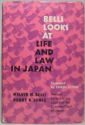 Bild des Verkufers fr Belli Looks at Life and Law in Japan zum Verkauf von Main Street Fine Books & Mss, ABAA