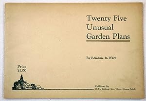 Image du vendeur pour Twenty Five Unusual Garden Plans mis en vente par Resource Books, LLC