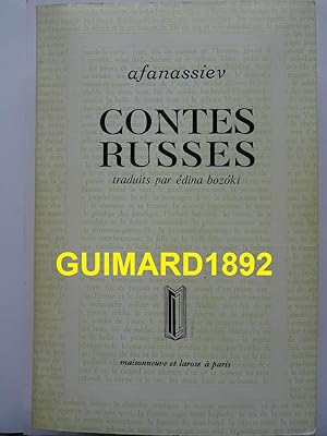Contes russes (Les littératures populaires de toutes les nations. Nouvelle série)