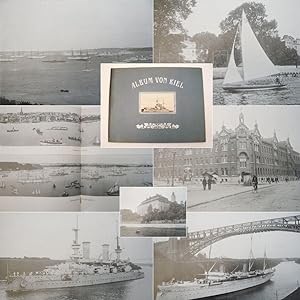 Album von Kiel. 2 Panoramen und 28 Ansichten nach Momentaufnahmen in Photographiedruck