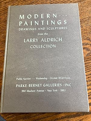 Modern Paintings, Drawings, Sculptures from the Larry Aldrich Collection