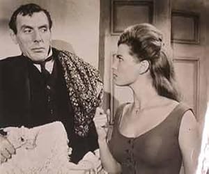 Eric Sykes and Scilla Gabel in  Village of Daughters , 1962.