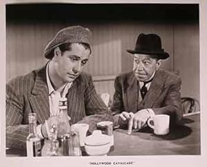Don Ameche and Donald Meek in  Hollywood Cavalcade , 1939.