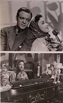 Set of 2 (two): Kathryn Grayson and Van Heflin in  Seven Sweethearts , 1942.