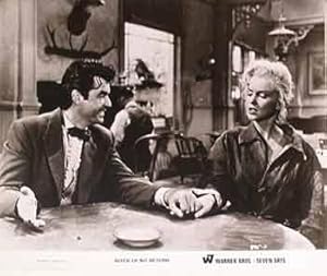 Rory Calhoun and Marilyn Monroe in  River of No Return , 1954.