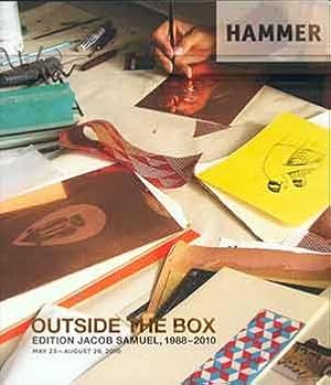 Immagine del venditore per Outside the box : Edition Jacob Samuel, 1988-2010. (Brochure of an exhibition organized by the Hammer Museum and the Los Angeles County Museum of Art and held at the Hammer Museum, Los Angeles, May 23-Aug. 29, 2010.) venduto da Wittenborn Art Books