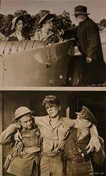 Set of 2 (two). 1. James Cagney and Dana Winter. 2. James Cagney, Don Murray, and Cyril Cusack. F...