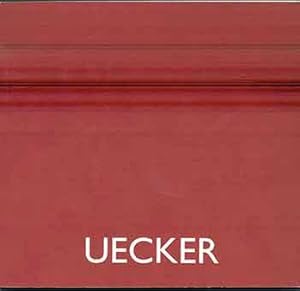 Imagen del vendedor de Uecker: Garten. (Catalog of an exhibition held at Hochschule Wismar; Roter Pavillion, Bad Doberan; and Jugendstilschwimmhalle at Kunstverein Schloss Plo?n, 1998.) a la venta por Wittenborn Art Books