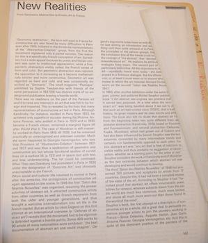 Seller image for New Realities: From Geometric Abstraction to Kinetic Art in France & other articles from Constructive Concepts, A History of Constructive Art from Cubism to the Present. for sale by Wittenborn Art Books