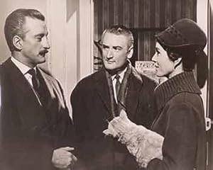 George C. Scott, Jacques Roux, and Dana Wynter in  The List of Adrian Messenger , 1963.