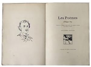 Image du vendeur pour Les Pomes. Traduction de Stphane Mallarm, avec portrait et fleuron par Edouard Manet. Deuxime dition. mis en vente par Wittenborn Art Books