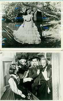 Two (2) Stills from the motion picture Gone with the Wind.