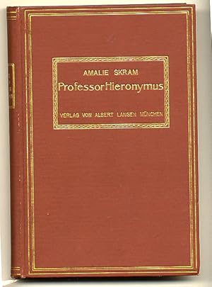 Bild des Verkufers fr Professor Hieronymus, Roman aus dem Norwegischen. zum Verkauf von Antiquariat an der Linie 3