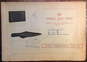 Industria Legni Curvati di Carlo Ratti. Catalogo Nuova Produzione 1955-56