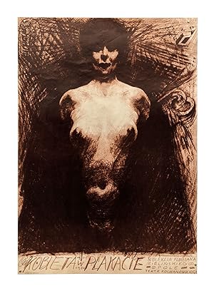 Seller image for Teatr Jana Kochanowskiego - Nude woman emerging from darkness for sale by Capitol Hill Books, ABAA