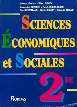 Sciences ?conomiques et sociales Seconde - Albert Cohen