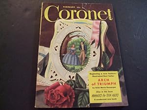 Coronet Magazine Feb 1947 Manners for Teen Agers, Arch of Triumph